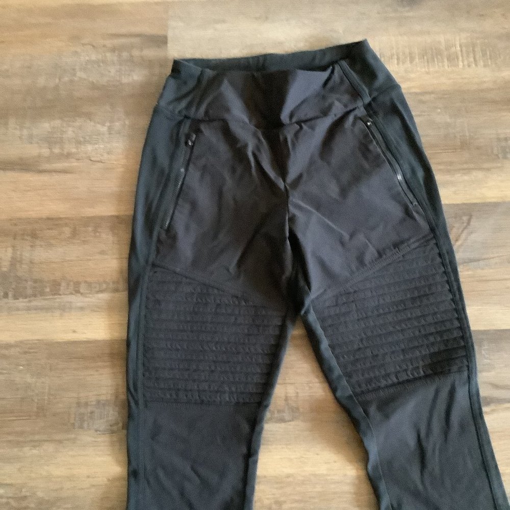 Athleta 8Y moto leggings